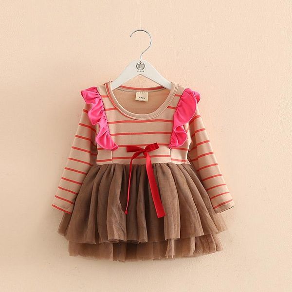 girl's dresses girl princess dress 2-7 years 2021 spring autumn patchwork mesh baby wedding bow fashion clothing, Red;yellow
girl's dresses girl princess dress 2-7 years 2021 spring autumn patchwork mesh baby wedding bow fashion clothing, Red;yellow
