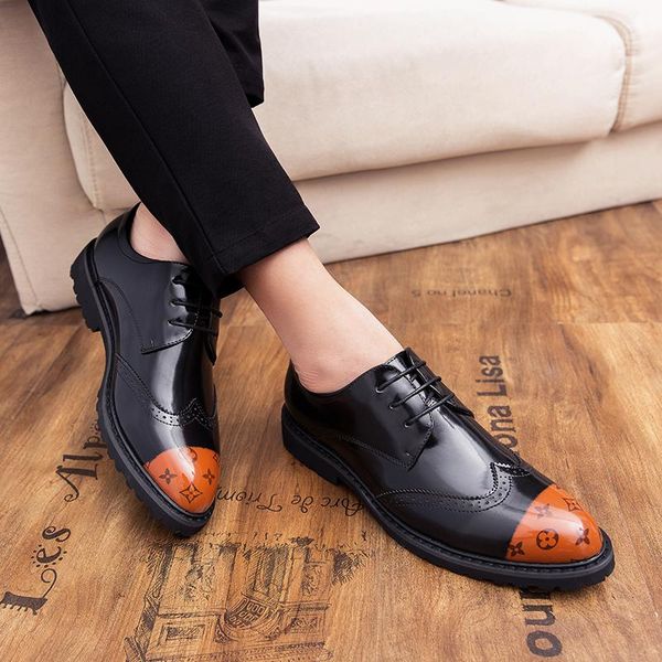dress shoes 2021 fashion brand men plus size luxury italian formal wedding business leather quality, Black
dress shoes 2021 fashion brand men plus size luxury italian formal wedding business leather quality, Black