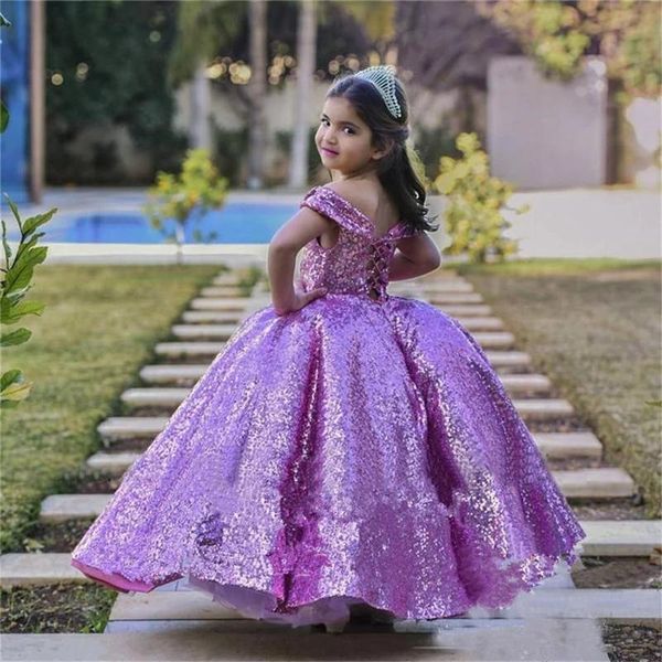 girl's dresses purple sequined glitz pageant for girls princess off shoulder flower corset back kids party gowns, Red;yellow
girl's dresses purple sequined glitz pageant for girls princess off shoulder flower corset back kids party gowns, Red;yellow