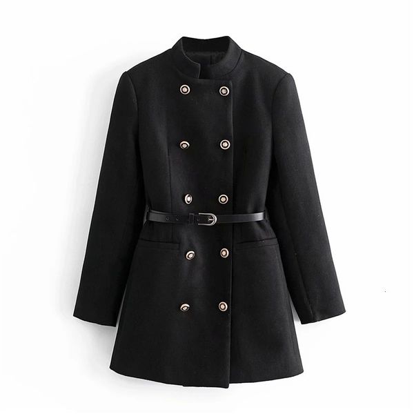 New Winter 2021 Women Vintage Belted Double Breasted Pocket Long Sleeve Frock Black Coat Woman Office Wear S3ve J73Q
New Winter 2021 Women Vintage Belted Double Breasted Pocket Long Sleeve Frock Black Coat Woman Office Wear S3ve J73Q