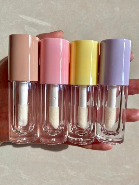 storage bottles & jars 6ml empty transparent lipgloss packing containers cosmetic lip glaze tubes gloss refillable bottle yellow,pink,purple
storage bottles & jars 6ml empty transparent lipgloss packing containers cosmetic lip glaze tubes gloss refillable bottle yellow,pink,purple