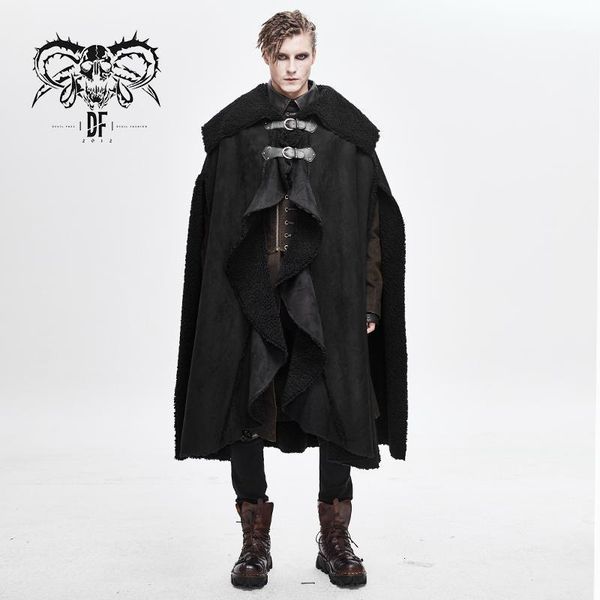 men's trench coats devil fashion gothic cloak coat handsome cool stage performance halloween winter thick capes, Tan;black
men's trench coats devil fashion gothic cloak coat handsome cool stage performance halloween winter thick capes, Tan;black