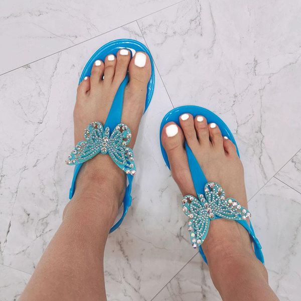 summer women's shoes colorful diamond butterfly crystal sandals for ladies outdoor wear-resistant casual beach flat flip flops, Black
summer women's shoes colorful diamond butterfly crystal sandals for ladies outdoor wear-resistant casual beach flat flip flops, Black