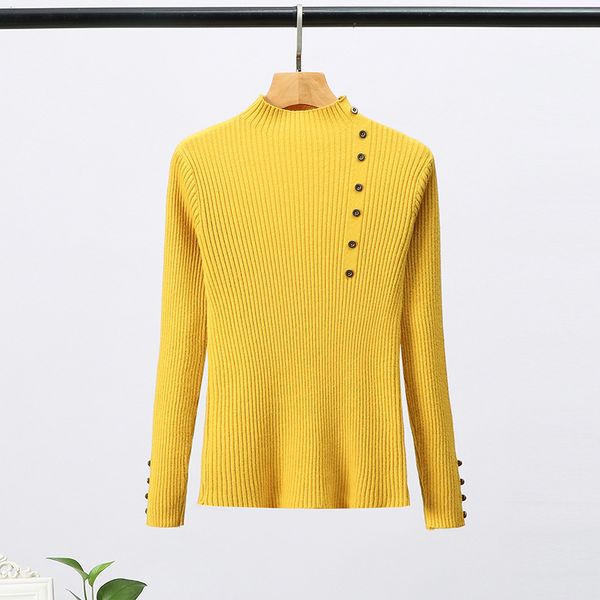 turtleneck solid color bottoming sweater women fashion simple long sleeve slim knit sweater pullover female 2020 spring autumn, Black
turtleneck solid color bottoming sweater women fashion simple long sleeve slim knit sweater pullover female 2020 spring autumn, Black