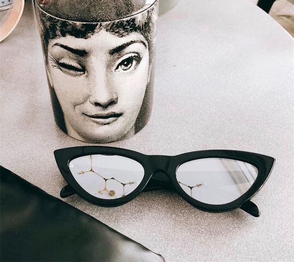 trend designer women sunglasses 40019 retro cat eye plank glasses charming candy-colored frame uv400 protection, White;black
trend designer women sunglasses 40019 retro cat eye plank glasses charming candy-colored frame uv400 protection, White;black