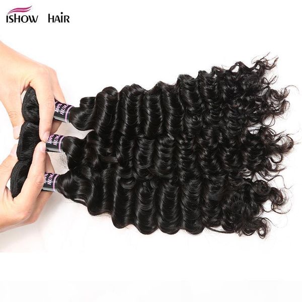 10a brazilian deep wave curly hair 4 bundles with closure wholesale peruvian malaysian human hair extensions indian human virgin hair, Black
10a brazilian deep wave curly hair 4 bundles with closure wholesale peruvian malaysian human hair extensions indian human virgin hair, Black
