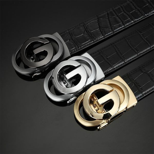 belts 2021 leather belt men male genuine strap luxury automatic g buckle fashion jeans, Black;brown
belts 2021 leather belt men male genuine strap luxury automatic g buckle fashion jeans, Black;brown