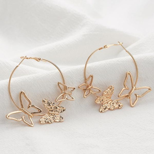hoop & huggie butterfly earrings fashion jewelry earring for women 2021 geometric korean wholesale metal bohemian trendy accessories, Golden;silver
hoop & huggie butterfly earrings fashion jewelry earring for women 2021 geometric korean wholesale metal bohemian trendy accessories, Golden;silver