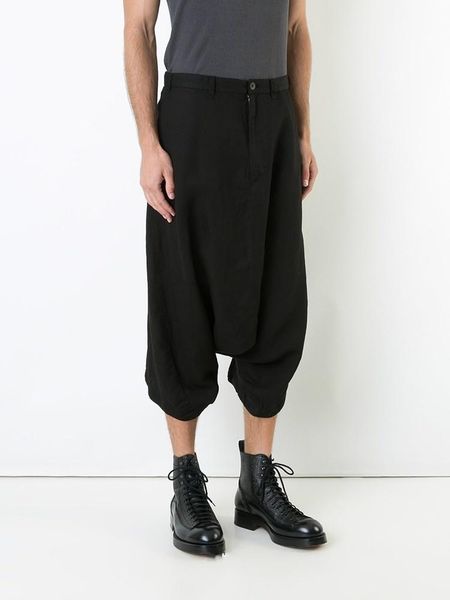 men's pants clothing summer fashion baggy all-match original custom haren plus size singer costumes, Black
men's pants clothing summer fashion baggy all-match original custom haren plus size singer costumes, Black