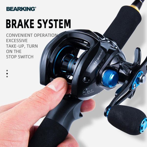bearking baitcasting reel 8kg max drag 7.2:1 high speed fishing reel reinforced drag carp fishing
bearking baitcasting reel 8kg max drag 7.2:1 high speed fishing reel reinforced drag carp fishing