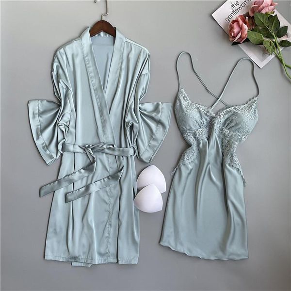 women's sleepwear lace wedding nightgown summer v-neck homewear robe set blue female 2pcs satin arrival intimate lingerie, Black;red
women's sleepwear lace wedding nightgown summer v-neck homewear robe set blue female 2pcs satin arrival intimate lingerie, Black;red