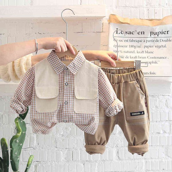 baby boys clothing sets 2022 spring autumn infant clothes children plaid shirt pants 2 piece suit toddler kids casual outfits g220310, White
baby boys clothing sets 2022 spring autumn infant clothes children plaid shirt pants 2 piece suit toddler kids casual outfits g220310, White
