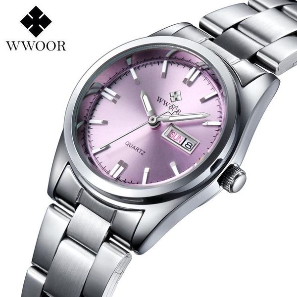 wristwatches brand relogio feminino date day clock female stainless steel watch ladies fashion casual quartz wrist women watches, Slivery;brown
wristwatches brand relogio feminino date day clock female stainless steel watch ladies fashion casual quartz wrist women watches, Slivery;brown