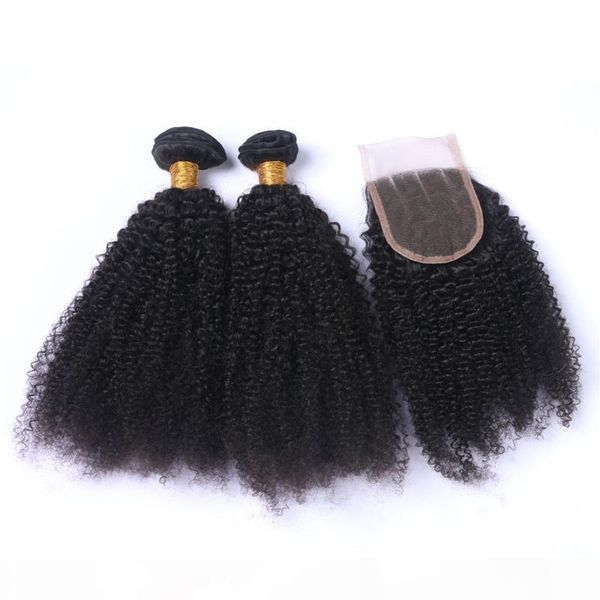 afro kinky curly malaysian virgin human hair weave bundles with closure kinky curly 4x4 front lace closure with virgin hair wefts, Black 
afro kinky curly malaysian virgin human hair weave bundles with closure kinky curly 4x4 front lace closure with virgin hair wefts, Black