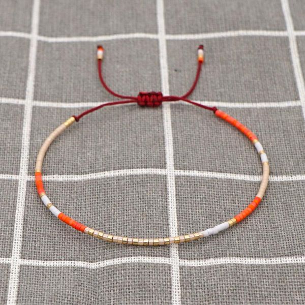 beaded, strands miyuki rice beads small bracelet simple bohemian style hand-woven beaded women bracelets on hand, Black
beaded, strands miyuki rice beads small bracelet simple bohemian style hand-woven beaded women bracelets on hand, Black