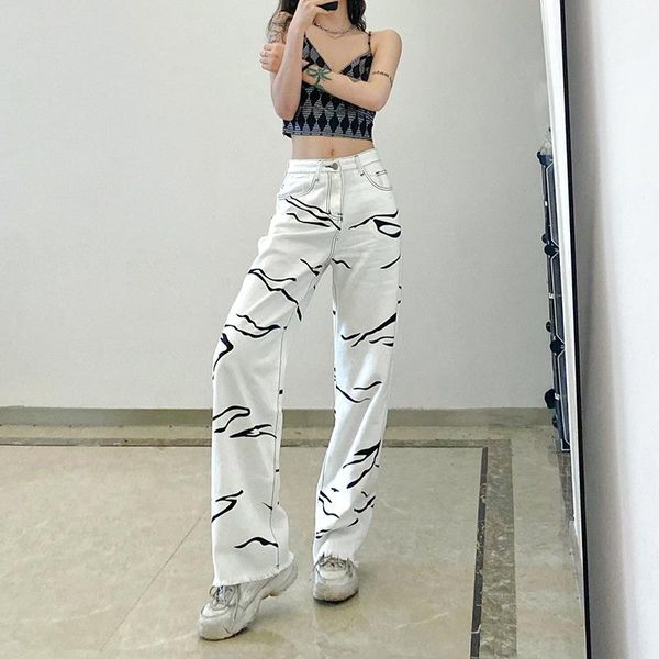 women's jeans tie dye print straight mom women harajuku vintage high waist baggy wide denim pants long painted trousers 5xl y2k, Blue
women's jeans tie dye print straight mom women harajuku vintage high waist baggy wide denim pants long painted trousers 5xl y2k, Blue