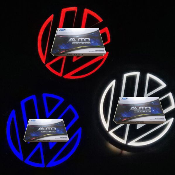 11cm for vw 5d led logo lights car badges emblem symbols lamp white blue red color auto rear illuminated light 
11cm for vw 5d led logo lights car badges emblem symbols lamp white blue red color auto rear illuminated light