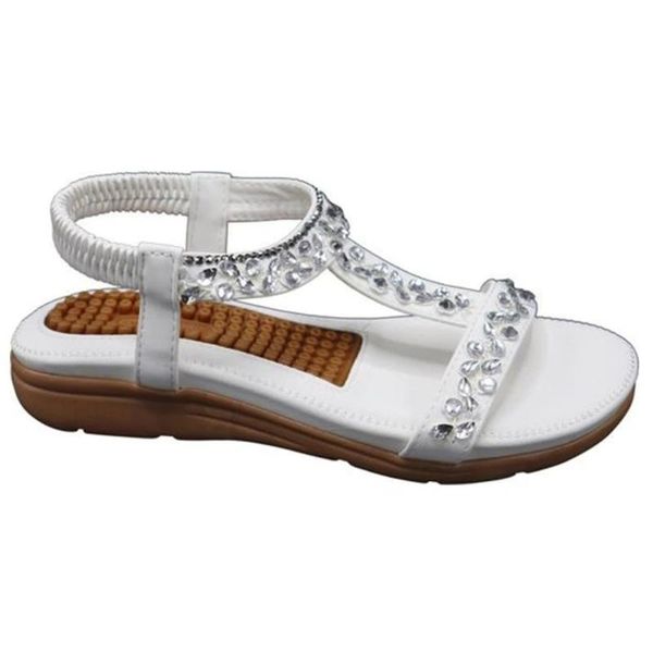cubic zirconia white women's cushion insole easy wear sandals 2021 casual summer new year gift stylish modern, Black
cubic zirconia white women's cushion insole easy wear sandals 2021 casual summer new year gift stylish modern, Black