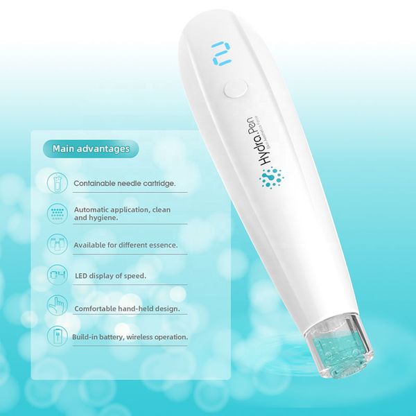 new wireless hydra pen h2 professional microneedling pen hydrapen hydra roller pen automatic serum applicator with 2 cartridges
new wireless hydra pen h2 professional microneedling pen hydrapen hydra roller pen automatic serum applicator with 2 cartridges