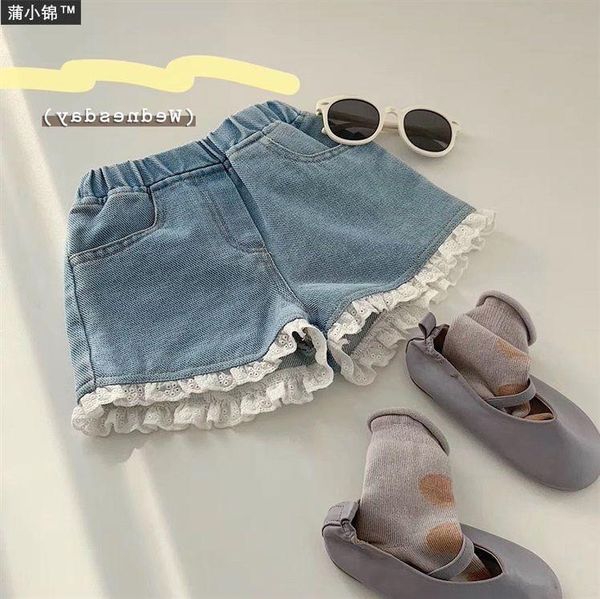 shorts baby girls denim summer 2021 korean kids clothes short pants little girl fashion lace patchwork 2-8y, Black
shorts baby girls denim summer 2021 korean kids clothes short pants little girl fashion lace patchwork 2-8y, Black