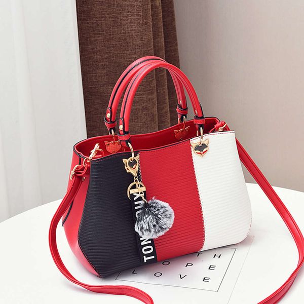 hbp 2021 korean fashion large capacity women's handbag color contrast versatile one shoulder messenger bag
hbp 2021 korean fashion large capacity women's handbag color contrast versatile one shoulder messenger bag