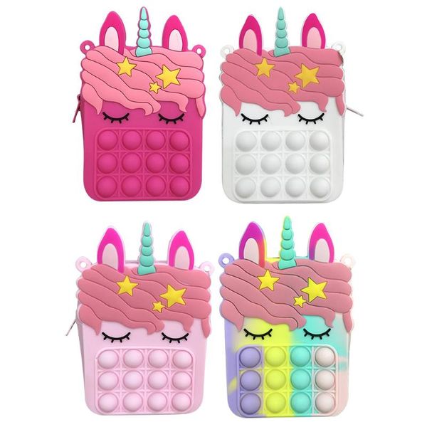 outdoor bags rainbow horn horse shoulder running bag push bubble stress reliever sensory toys anti anxiety funny squeeze lady girls gift
outdoor bags rainbow horn horse shoulder running bag push bubble stress reliever sensory toys anti anxiety funny squeeze lady girls gift
