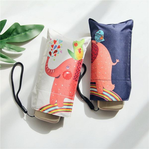 umbrellas lovely cartoon elephant mini five fold umbrella women anti-uv sunny and rainy portable parasol excellent girl's gift
umbrellas lovely cartoon elephant mini five fold umbrella women anti-uv sunny and rainy portable parasol excellent girl's gift