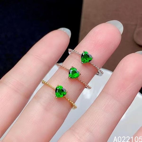 cluster rings kjjeaxcmy fine jewelry 925 sterling silver inlaid natural diopside women simple exquisite heart adjustable gem ring support de, Golden;silver
cluster rings kjjeaxcmy fine jewelry 925 sterling silver inlaid natural diopside women simple exquisite heart adjustable gem ring support de, Golden;silver