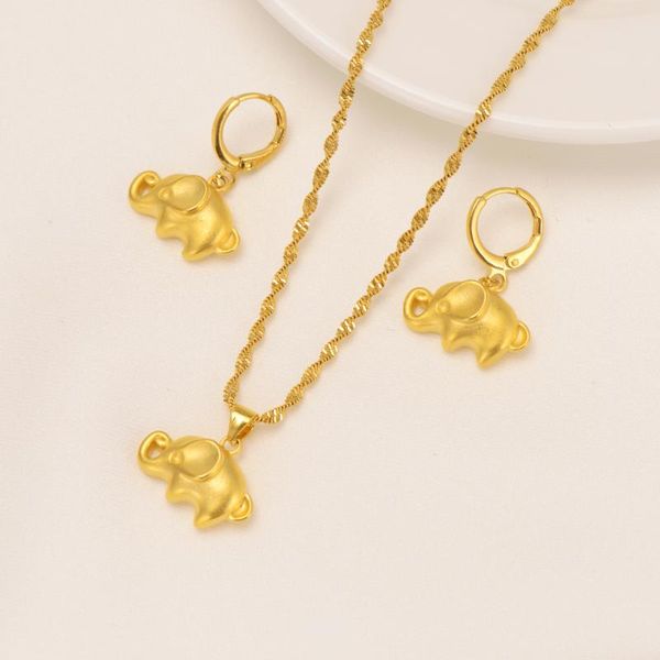 earrings & necklace bangrui gold color elephant pendant for women man cute little charm african arab jewelry sets gifts, Silver
earrings & necklace bangrui gold color elephant pendant for women man cute little charm african arab jewelry sets gifts, Silver