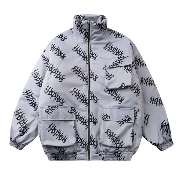2021 new harajuku pockets windbreaker print cotton padded jacket mens and womens thick streetwear oversize winter coat loose casual parka pr, Black
2021 new harajuku pockets windbreaker print cotton padded jacket mens and womens thick streetwear oversize winter coat loose casual parka pr, Black