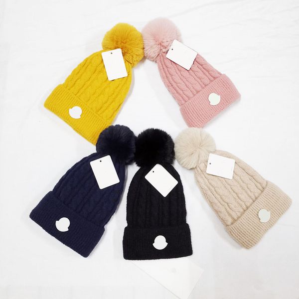 luxury women pom pom beanies solid color designers hats autumn winter warm knit cap outdoor visors, Blue;gray
luxury women pom pom beanies solid color designers hats autumn winter warm knit cap outdoor visors, Blue;gray