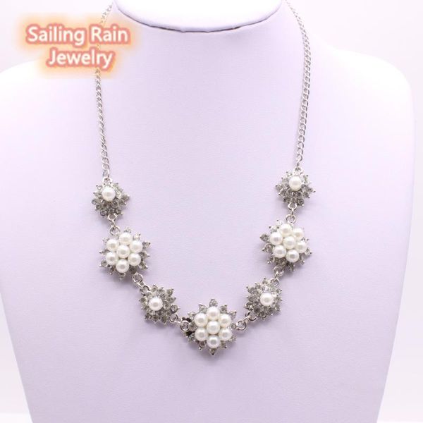 sailing rain pearl choker necklace women lady cute girl romantic snowflower necklace princess bride wedding party jewelry, Golden;silver
sailing rain pearl choker necklace women lady cute girl romantic snowflower necklace princess bride wedding party jewelry, Golden;silver