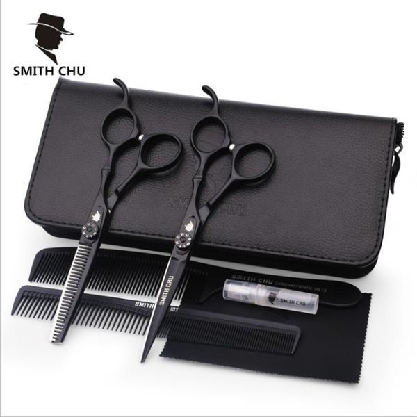 smith chu cutting scissors 6inch 440c stainless steel professional salon barbers thinning scissor hair set 220121
smith chu cutting scissors 6inch 440c stainless steel professional salon barbers thinning scissor hair set 220121