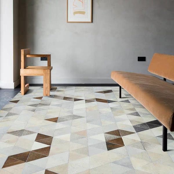carpets nordic style luxury cowhide seamed striped carpet, natural cow skin fur carpet for living room decoration office
carpets nordic style luxury cowhide seamed striped carpet, natural cow skin fur carpet for living room decoration office