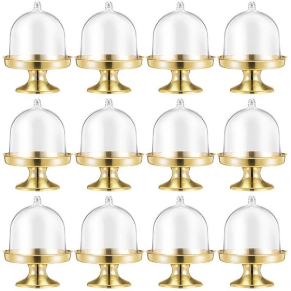 gift wrap onzon 12pcs clear mini cake box candy dome holder with golden base for home shop wedding birthday
gift wrap onzon 12pcs clear mini cake box candy dome holder with golden base for home shop wedding birthday