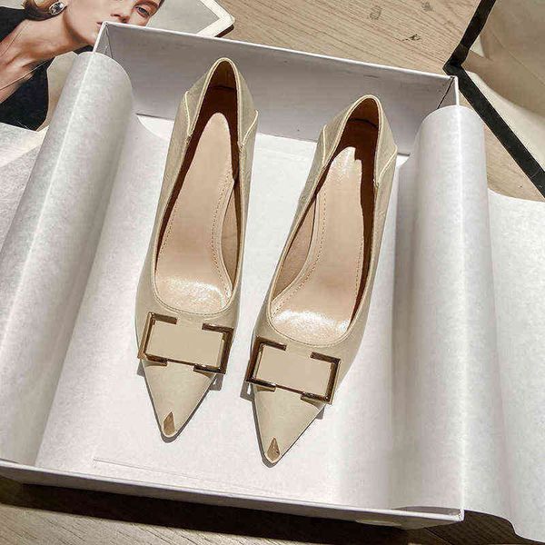 dress shoes pumps temperament pointed metal buckle stiletto sandals women designer fashion high heels 220310, Black
dress shoes pumps temperament pointed metal buckle stiletto sandals women designer fashion high heels 220310, Black