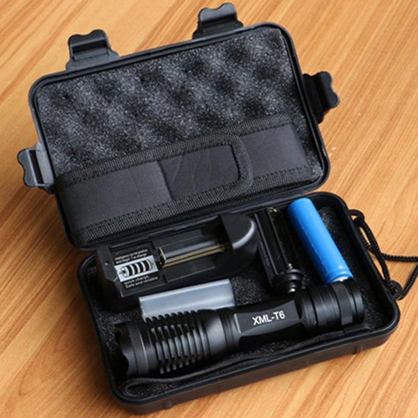 flashlights torches xm-l led 6000lm 10000lm super bright torch light with 18650 battery add charger zoomable emergency flash up
flashlights torches xm-l led 6000lm 10000lm super bright torch light with 18650 battery add charger zoomable emergency flash up