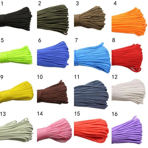 100m paracorde 9 core 550 for outdoor survival touw 4mm paracord camping climbing rope hiking clothesline
100m paracorde 9 core 550 for outdoor survival touw 4mm paracord camping climbing rope hiking clothesline