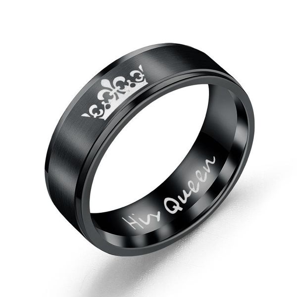 wedding rings erluer stainless steel women men crown band ring set jewelry black his queen her king couple pair valentine's gift, Slivery;golden
wedding rings erluer stainless steel women men crown band ring set jewelry black his queen her king couple pair valentine's gift, Slivery;golden