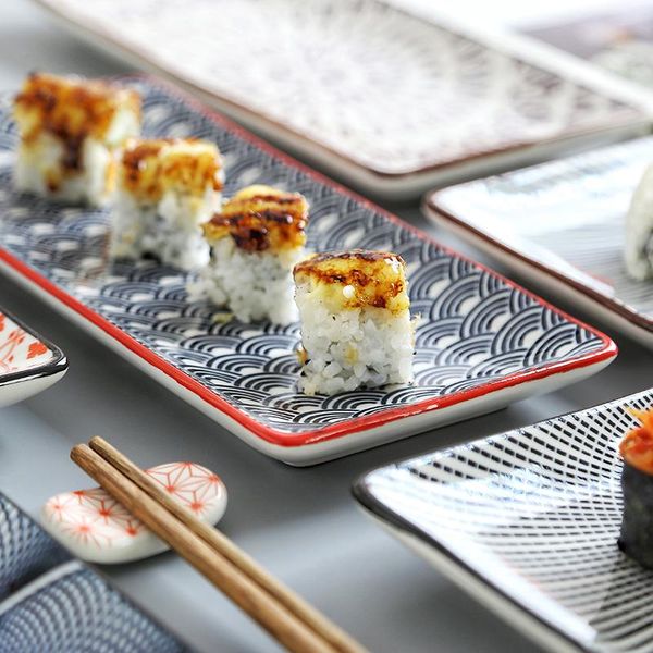 dishes & plates 10 inch ceramic sushi flat plate japanese style underglaze rectangular dessert porcelain dish tableware dinner dumpling
dishes & plates 10 inch ceramic sushi flat plate japanese style underglaze rectangular dessert porcelain dish tableware dinner dumpling