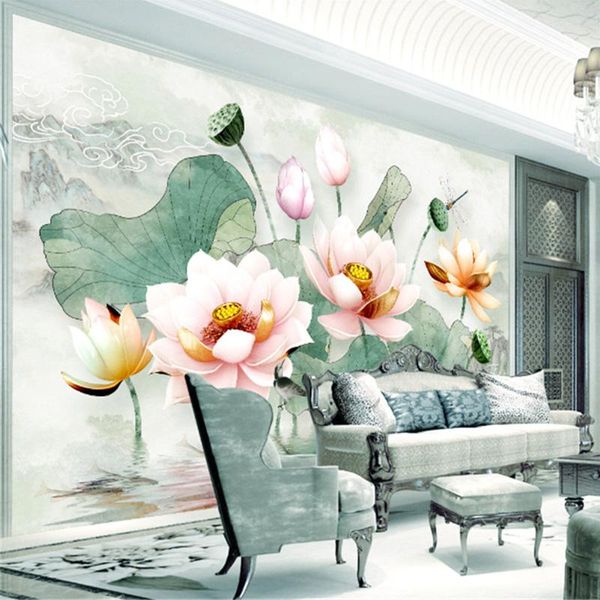 wallpapers custom 3d po wallpaper non-woven lotus flower large wall painting bedroom living room tv background murals
wallpapers custom 3d po wallpaper non-woven lotus flower large wall painting bedroom living room tv background murals