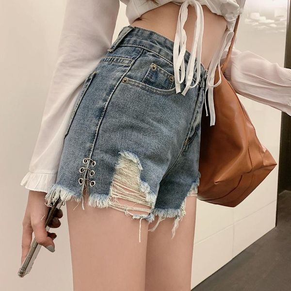 women's shorts women denim 2021 plus size high waist tassel hole short jeans casual harajuku streetwear hollow out bottoms, White;black
women's shorts women denim 2021 plus size high waist tassel hole short jeans casual harajuku streetwear hollow out bottoms, White;black
