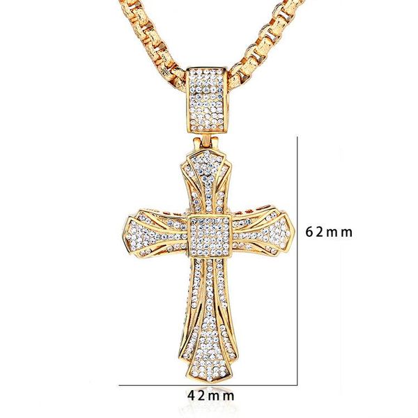 charms european and american custom fashion domineering stainless steel cross pendant men women titanium necklace, Bronze;silver
charms european and american custom fashion domineering stainless steel cross pendant men women titanium necklace, Bronze;silver