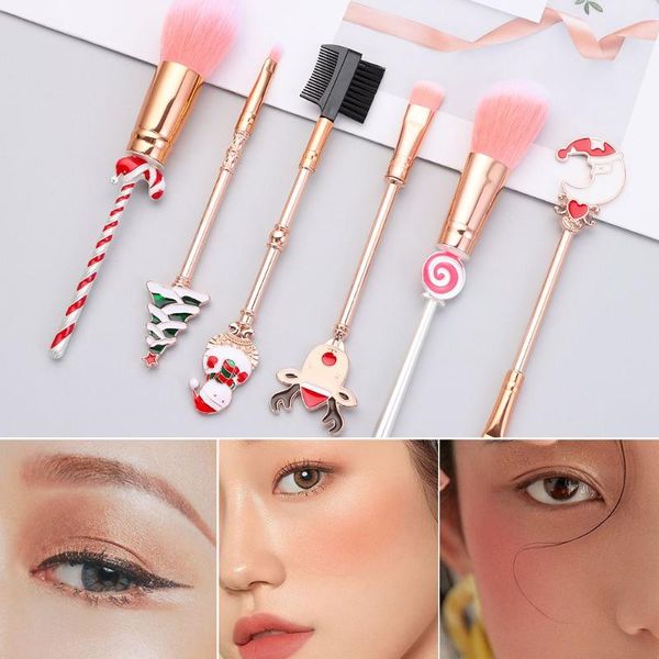 makeup brushes christmas ornaments foundation powder eye shadow gift santa claus pattern metal handle
makeup brushes christmas ornaments foundation powder eye shadow gift santa claus pattern metal handle