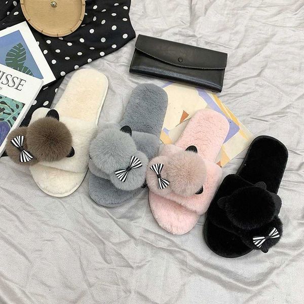 2020 new winter home slippers women warm cotton lovely fabric slipper indoor mute non slip bear ears flat women shoes fur slides 68a0#, Black
2020 new winter home slippers women warm cotton lovely fabric slipper indoor mute non slip bear ears flat women shoes fur slides 68a0#, Black