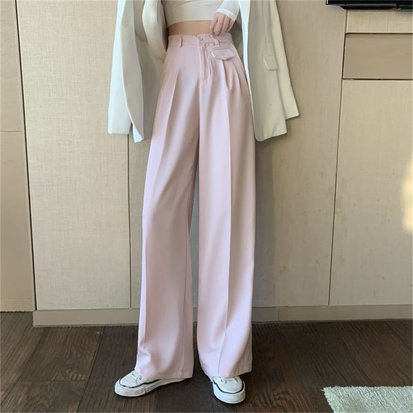 women's pants & capris hzirip high waist wide female leg plus solid size chic summer elegant streetwear feminine casual looser pants la, Black;white
women's pants & capris hzirip high waist wide female leg plus solid size chic summer elegant streetwear feminine casual looser pants la, Black;white