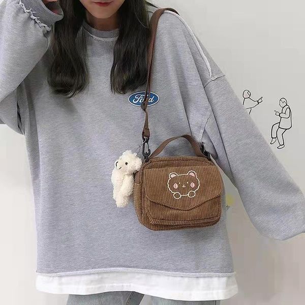 cross body ladies fashion canvas small square bag korean version multifunctional cute bear one-shoulder diagonal mobile phone package
cross body ladies fashion canvas small square bag korean version multifunctional cute bear one-shoulder diagonal mobile phone package
