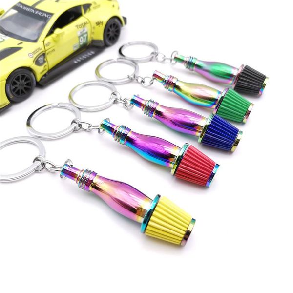keychains car parts tuning racing keychain rim nitrogen bottle gearbox gear shift rainbow simulation engine air filter color alloy metal, Silver
keychains car parts tuning racing keychain rim nitrogen bottle gearbox gear shift rainbow simulation engine air filter color alloy metal, Silver