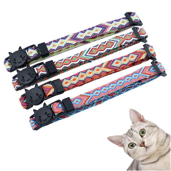 dog collars & leashes ethnic woven cat collar colorful plaid neck strap puppy kitten necklace adjustable accessories pet supplies
dog collars & leashes ethnic woven cat collar colorful plaid neck strap puppy kitten necklace adjustable accessories pet supplies