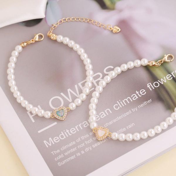 charm bracelets ins fashion and cute color love heart-shaped inlaid zircon alloy bracelet women's wrist chain ornaments jewelry accesso, Golden;silver
charm bracelets ins fashion and cute color love heart-shaped inlaid zircon alloy bracelet women's wrist chain ornaments jewelry accesso, Golden;silver